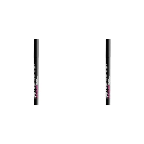 NYX Professional Makeup Augenbrauenstift, Lift n Snatch Brow Tint Pen, Wischfest, Transferfest, Taupe (Packung mit 2) von NYX PROFESSIONAL MAKEUP