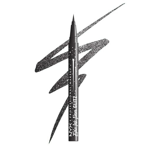 NYX Professional Makeup Epic Ink Liner Jeanz Graphite Glitz – wasserfester Flüssig-Eyeliner in Dunkelgrau mit glitzerndem Finish, 1 ml NYX Professional Makeup Epic Ink Liner Jeanz Graphite Glitz – wasserfester Flüssig-Eyeliner in Dunkelgrau mit glitzerndem Finish, 1 ml von NYX PROFESSIONAL MAKEUP