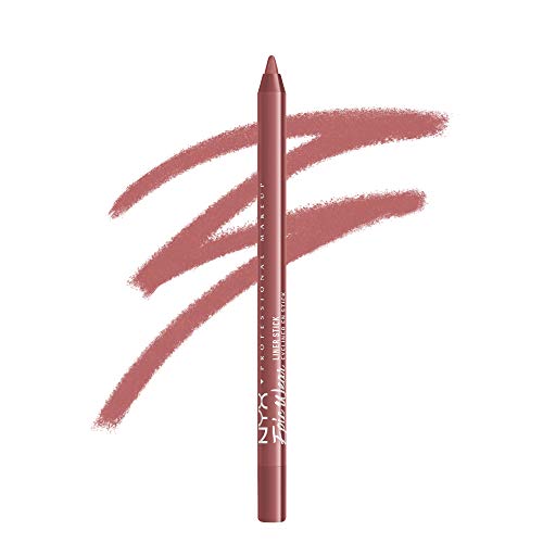 NYX Professional Makeup Epic Wear Semi-Perm Graphic Liner Sticks – wasserfeste Eyeliner mit ultra-intensiven Farben, 36h Halt, mattes & metallic Finish, Dusty Mauve von NYX PROFESSIONAL MAKEUP