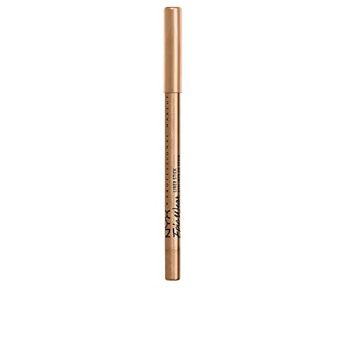 NYX Professional Makeup Epic Wear Semi-Perm Graphic Liner Sticks – wasserfeste Eyeliner mit ultra-intensiven Farben, 36h Halt, mattes & metallic Finish, Gold Plated von NYX PROFESSIONAL MAKEUP