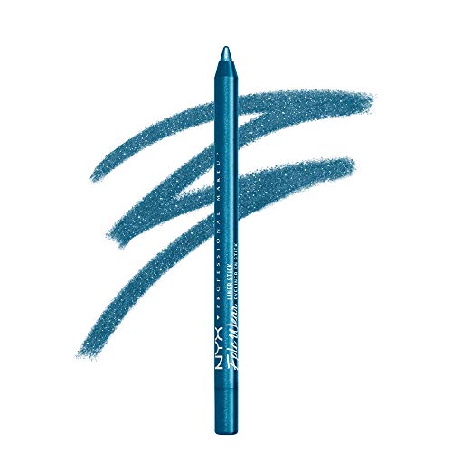 NYX Professional Makeup Epic Wear Semi-Perm Graphic Liner Sticks – wasserfeste Eyeliner mit ultra-intensiven Farben, 36h Halt, mattes & metallic Finish, Turquoise Storm NYX Professional Makeup Epic Wear Semi-Perm Graphic Liner Sticks – wasserfeste Eyeliner mit ultra-intensiven Farben, 36h Halt, mattes & metallic Finish, Turquoise Storm von NYX PROFESSIONAL MAKEUP
