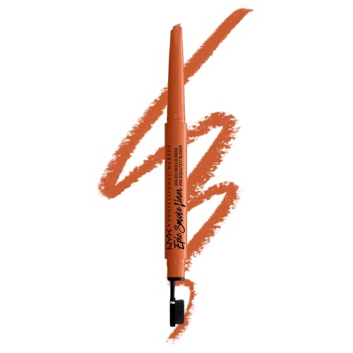 NYX Professional Makeup Eyeliner für Smokey Eyes, Vegane Formel, Epic Smoke Liner, Fired Up (Orange) von NYX PROFESSIONAL MAKEUP