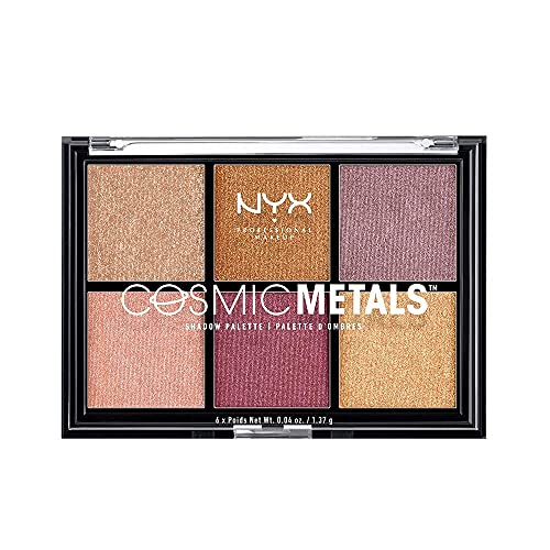 NYX Professional Makeup Lidschatten Cosmic Metals Shadow Palette 01 1er Pack(1 x 0.08 g) von NYX PROFESSIONAL MAKEUP