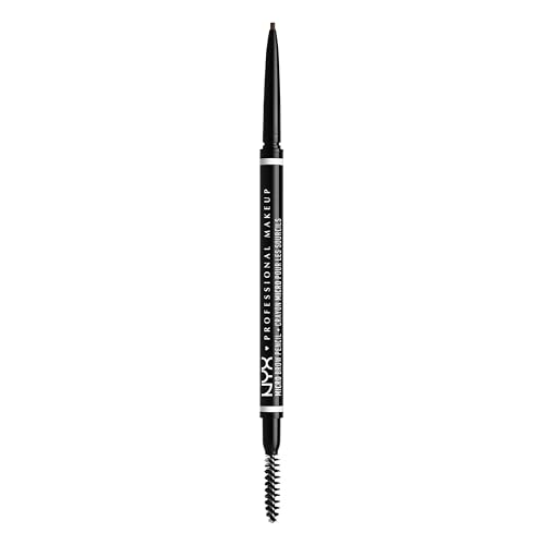 NYX Professional Makeup Augenbrauenstift, Micro Brow Pencil, Beidseitig mit ausdrehbarem Augenbrauenstift und Bürstchen, Vegane Formel, Farbe: MBP 07 Espresso von NYX PROFESSIONAL MAKEUP