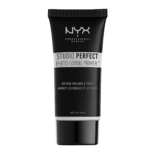 NYX Professional Makeup Studio Perfect Primer - Clear, Makeup Primer, Ebenmäßiger Teint, Vermindert feine Linien und Poren, Vegane Formel von NYX PROFESSIONAL MAKEUP