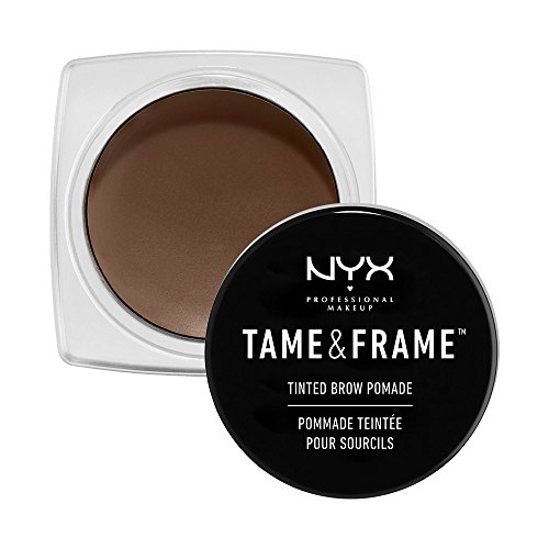 NYX Professional Makeup Tame & Frame Brow Pomade - wasserfeste Augenbrauenpomade, wischfestes Gel in 5 Farbtönen, für Haut und Härchen, 5g, Chocolate 02 von NYX PROFESSIONAL MAKEUP