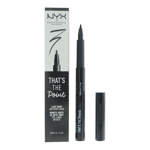 NYX Professional Makeup That’s The Point Eyeliner - Eyeliner-Kollektion mit 7 tiefschwarzen Stiften, verschiedene Applikatoren, 1, 1 ml, A Bit Edgy 01 NYX Professional Makeup That’s The Point Eyeliner - Eyeliner-Kollektion mit 7 tiefschwarzen Stiften, verschiedene Applikatoren, 1, 1 ml, A Bit Edgy 01 von NYX PROFESSIONAL MAKEUP