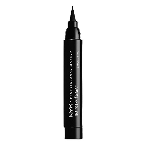 NYX Professional Makeup That’s The Point Eyeliner - Eyeliner-Kollektion mit 7 tiefschwarzen Stiften, verschiedene Applikatoren, 1, 1 ml, Put A Wing On It von NYX PROFESSIONAL MAKEUP
