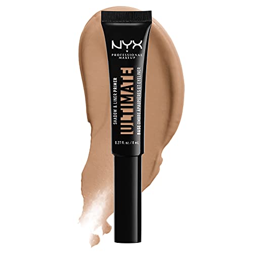 NYX Professional Makeup Ultimate Shadow and Liner Primer, Mit Vitamin E angereichert, Vegan, Farbton: Medium Deep von NYX PROFESSIONAL MAKEUP