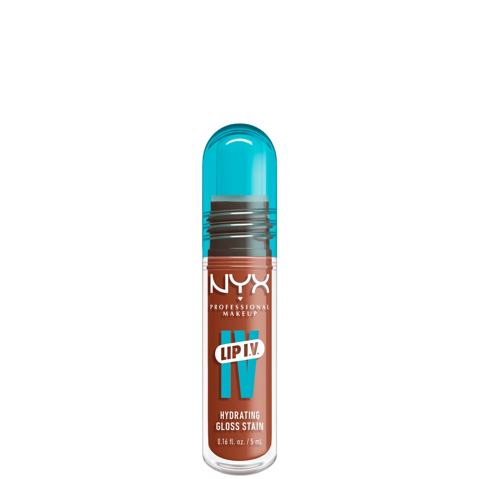 NYX Professional Make Lip IV Hydrating Gloss Stain (Various Shades) -  Caramel Drip von NYX Professional Makeup