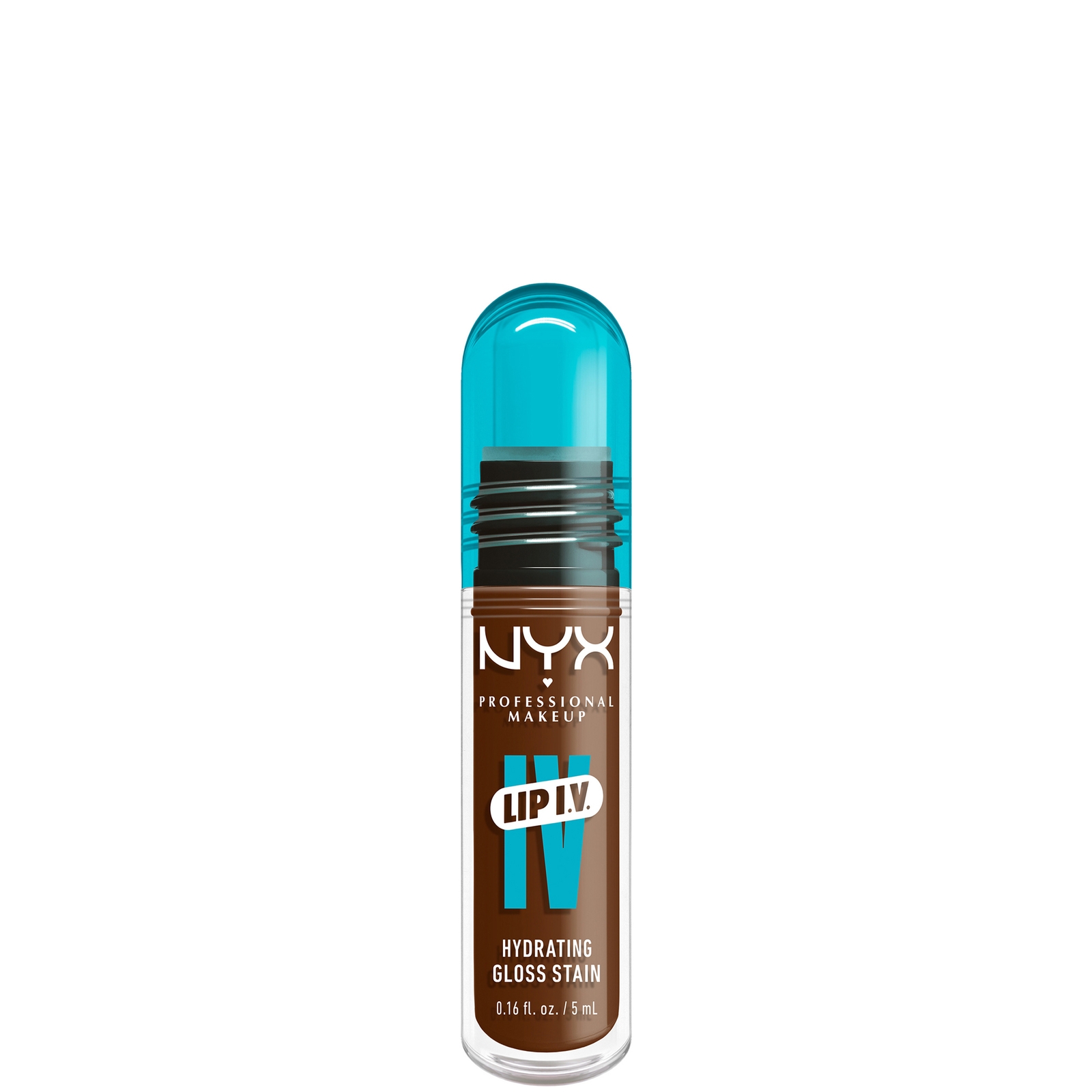 NYX Professional Make Lip IV Hydrating Gloss Stain (Various Shades) - Cocoa Quench! von NYX Professional Makeup