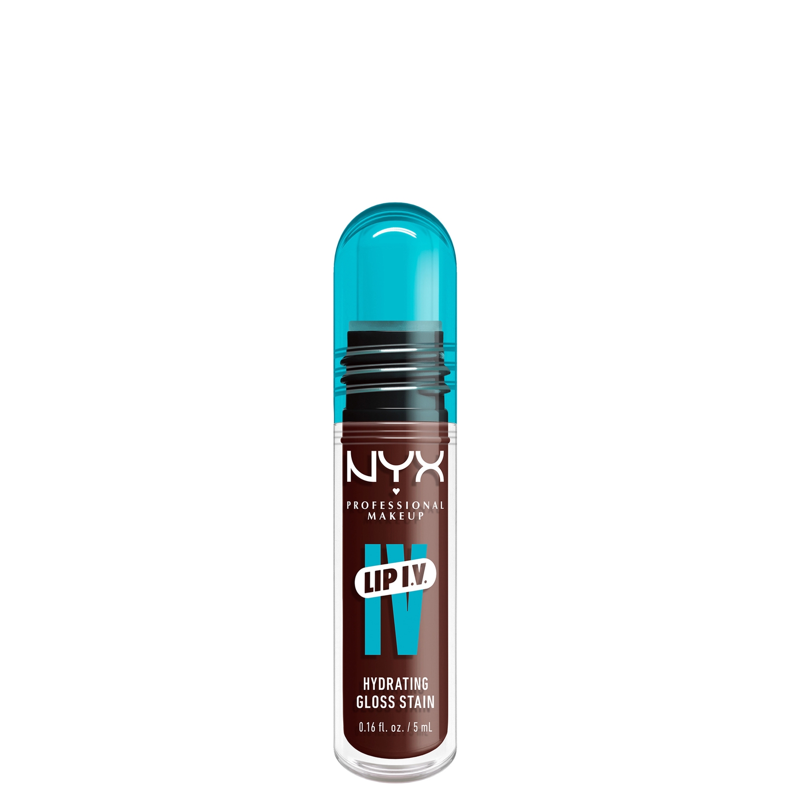 NYX Professional Make Lip IV Hydrating Gloss Stain (Various Shades) -  Mocha Me Wet von NYX Professional Makeup