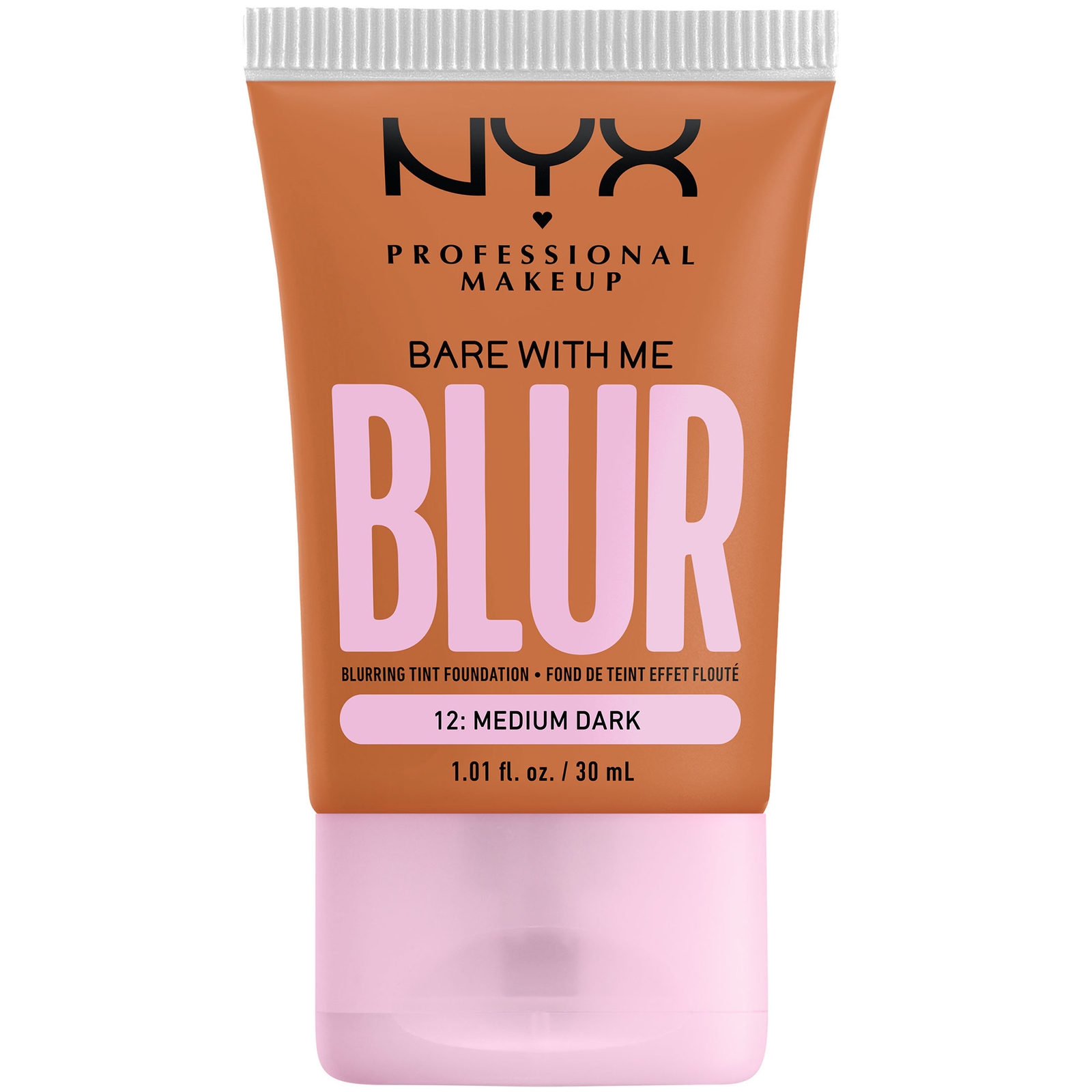 NYX Professional Makeup Bare With Me Blur Getönte Foundation 30 ml (Varios Shades) - Medium Dark von NYX Professional Makeup