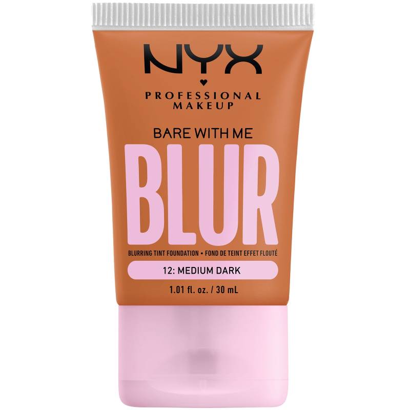 NYX Professional Makeup Bare With Me Blur Getönte Foundation 30 ml (Varios Shades) - Medium Dark von NYX Professional Makeup