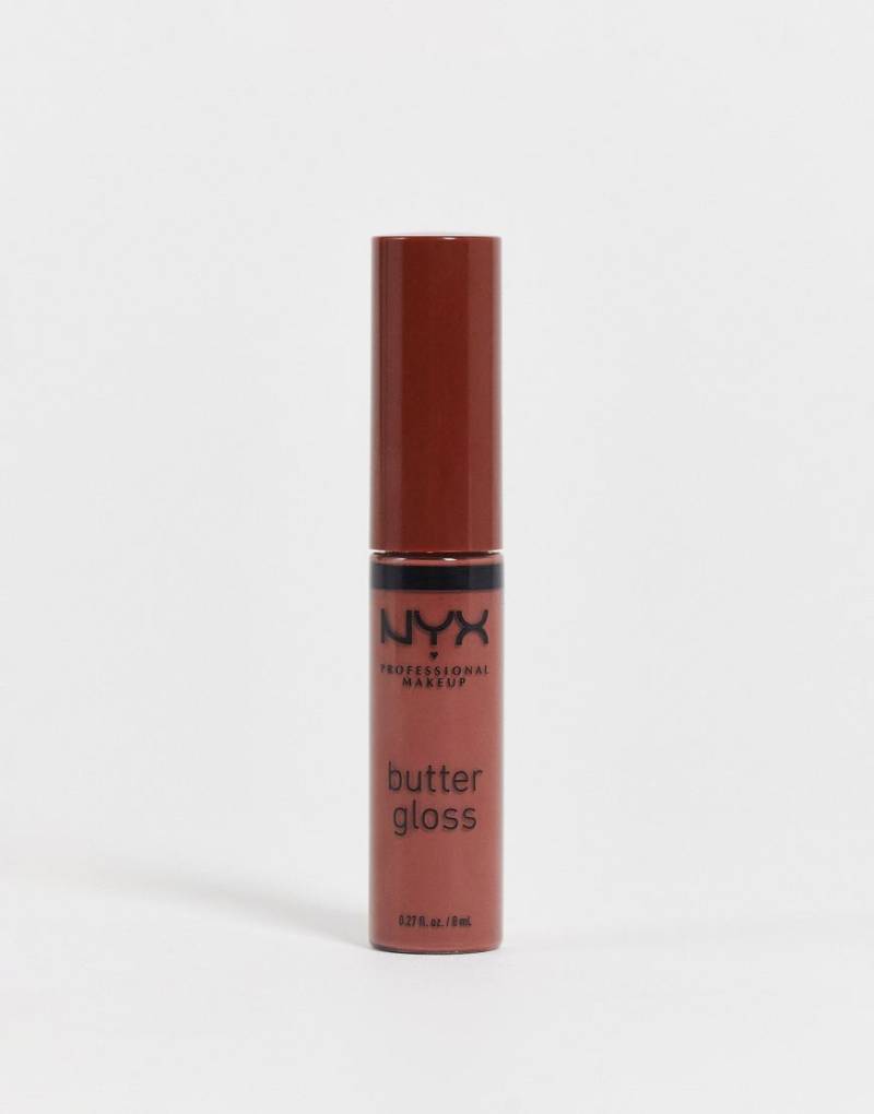 NYX Professional Makeup - Butter Gloss - Lipgloss - Brownie Drip-Braun von NYX Professional Makeup