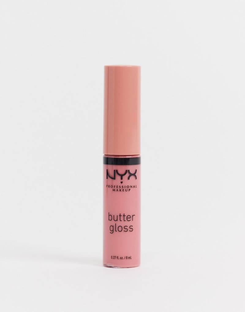 NYX Professional Makeup - Butter Gloss - Lipgloss in Creme Brulee-Rosa von NYX Professional Makeup