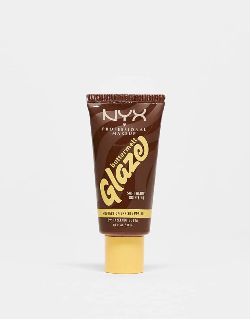 NYX Professional Makeup - Buttermelt Glaze Soft Glow Skin Tint - Foundation mit LSF 30-Neutral von NYX Professional Makeup