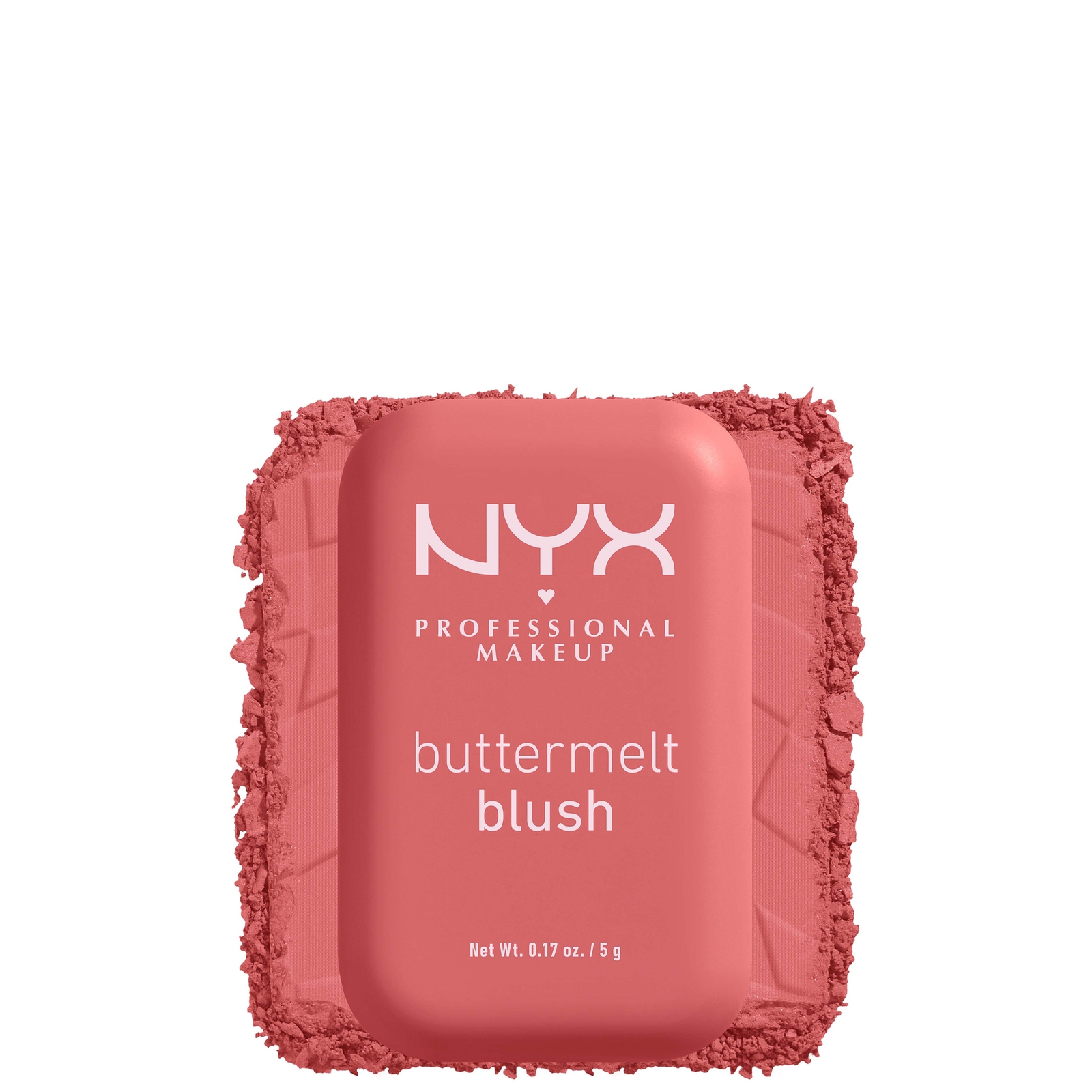 NYX Professional Makeup Buttermelt Powder Blush up to 12H Wear, Fade and Transfer Resistant (Various Shades) - Felling Butta von NYX Professional Makeup