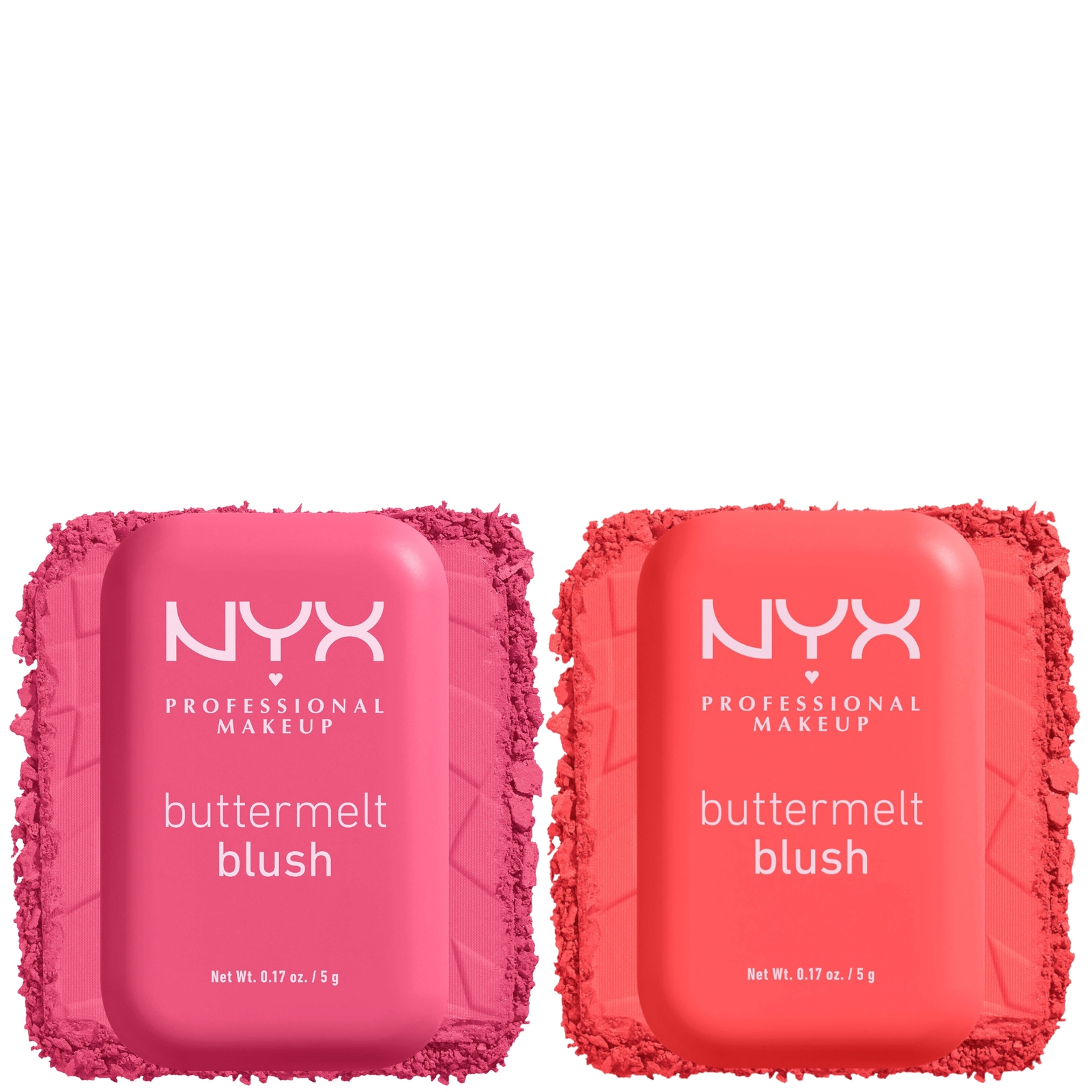 NYX Professional Makeup Buttermelt Powder Blush up to 12H Wear Blush Bundle (Various Shades) - Had Butta von NYX Professional Makeup