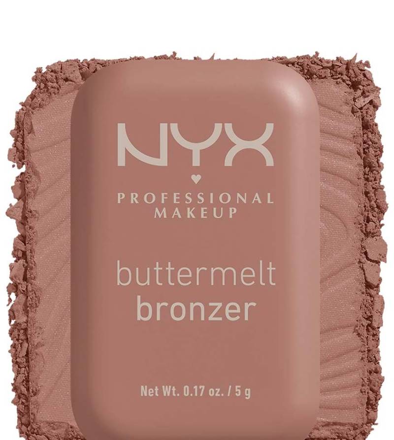 NYX Professional Makeup - Buttermelt - Puder-Bronzer - Deserve Butta-Braun von NYX Professional Makeup