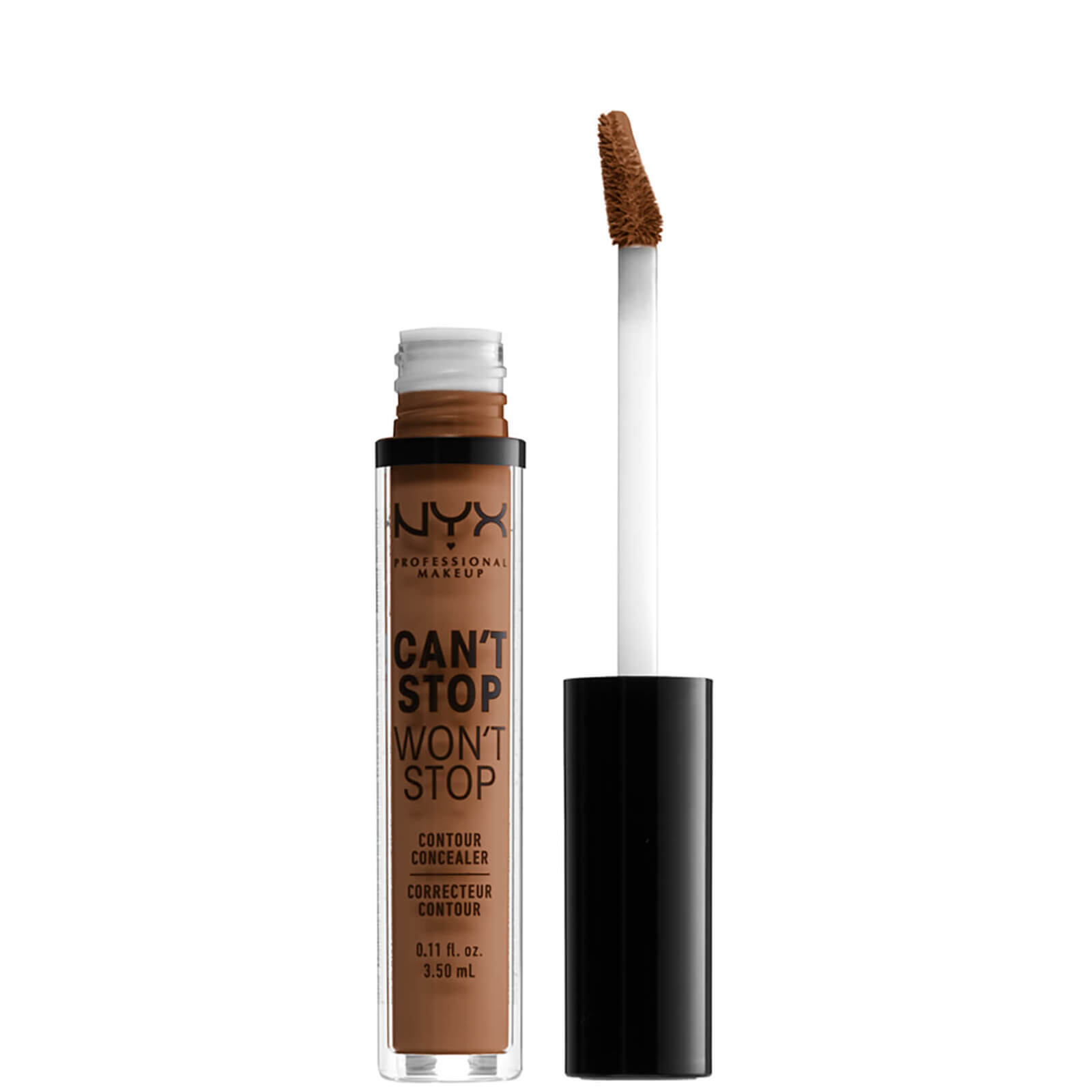 NYX Professional Makeup Can't Stop Won't Stop Contour Concealer (Various Shades) - Cappuccino von NYX Professional Makeup