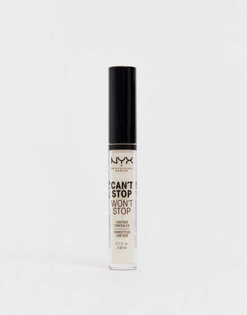 NYX Professional Makeup - Can't Stop Won't Stop Contour Concealer - Abdeckcreme-Gelb von NYX Professional Makeup