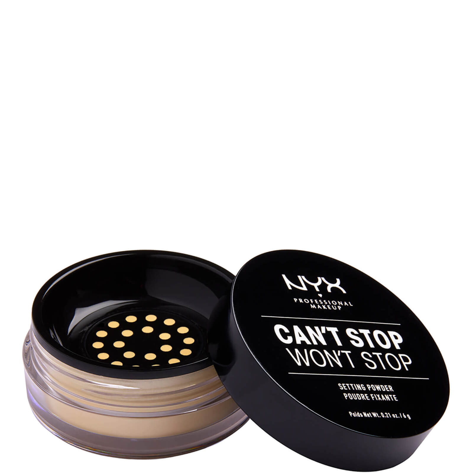 NYX Professional Makeup Can't Stop Won't Stop Setting Powder (Various Shades) - Banana von NYX Professional Makeup