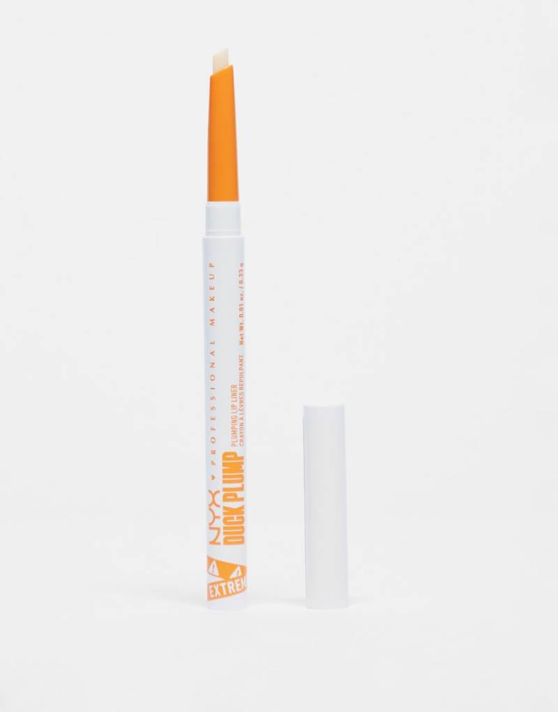 NYX Professional Makeup - Duck Plump - Aufpolsternder Lippenkonturenstift - Ducking Clear-Transparent von NYX Professional Makeup