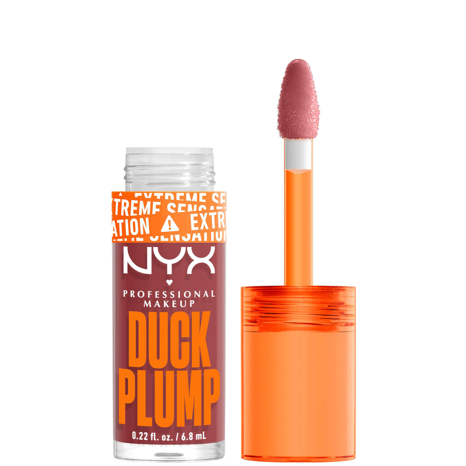 NYX Professional Makeup Duck Plump Lip Plumping Gloss (Various Shades) - Mauve Out My Way von NYX Professional Makeup