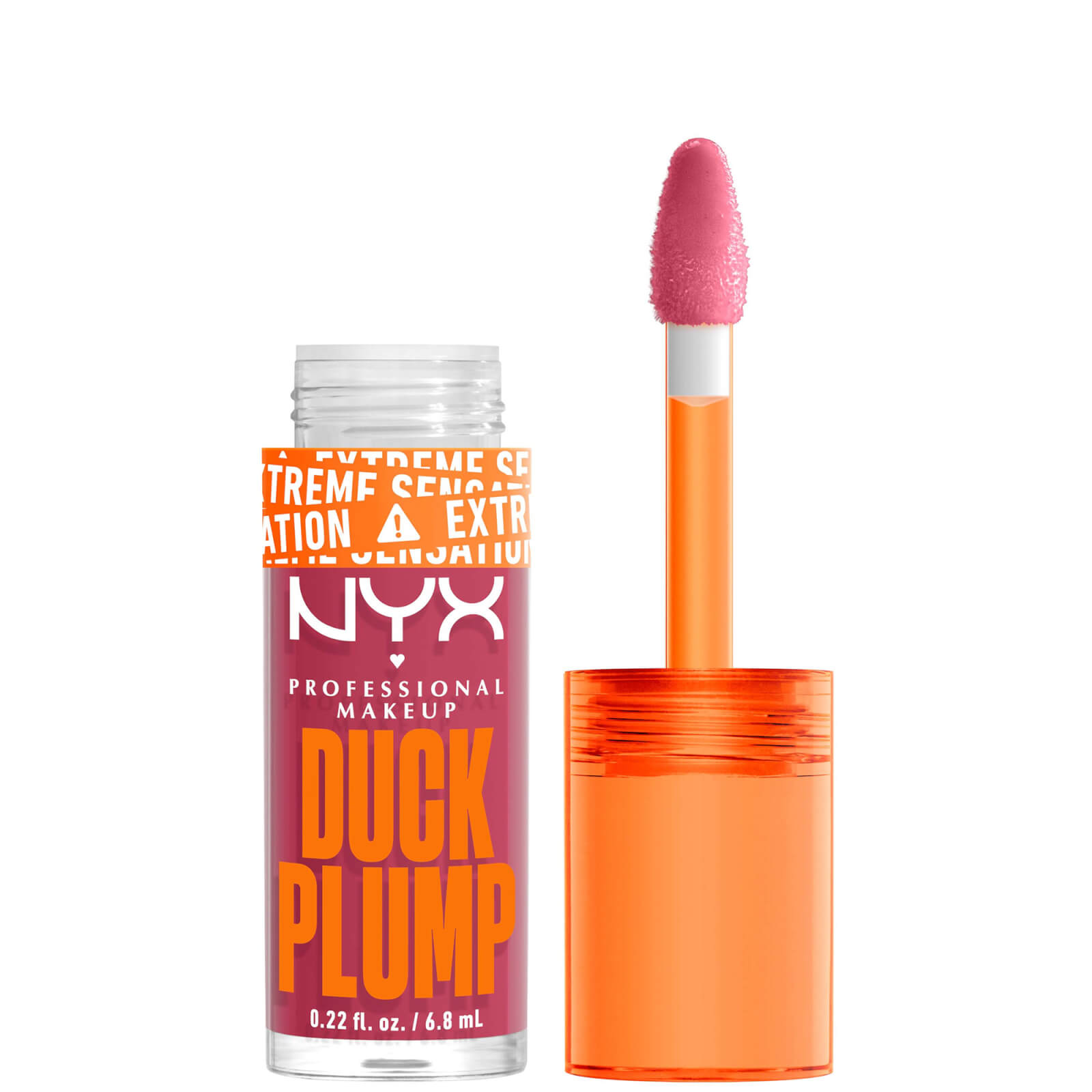 NYX Professional Makeup Duck Plump Lip Plumping Gloss (Various Shades) - Strike a Rose von NYX Professional Makeup