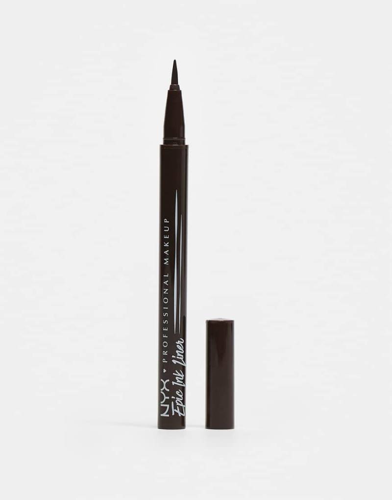 NYX Professional Makeup - Epic Ink Liner - Wasserfester, flüssiger Eyeliner-Stift - Milk Chocolate-Braun NYX Professional Makeup - Epic Ink Liner - Wasserfester, flüssiger Eyeliner-Stift - Milk Chocolate-Braun von NYX Professional Makeup