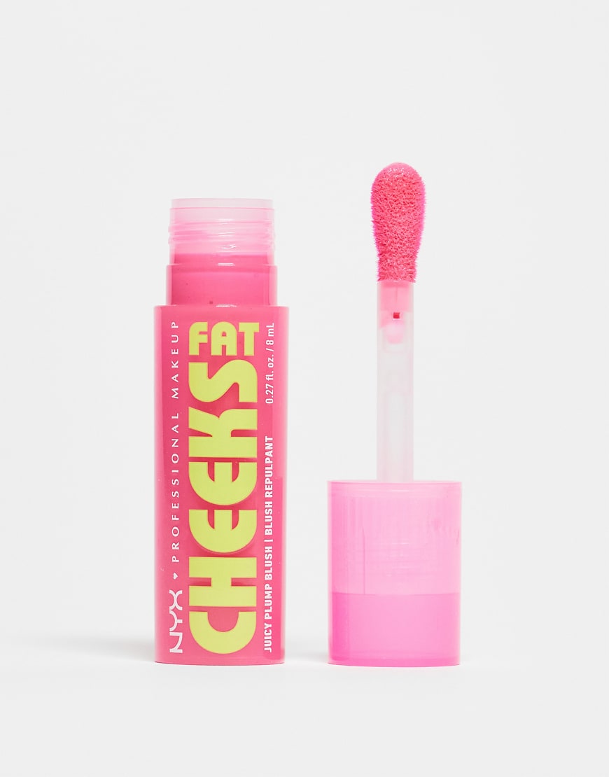 NYX Professional Makeup - Fat Cheeks Juicy Liquid Blush - Flüssig-Rouge - Dragon Fruit Drip-Rosa von NYX Professional Makeup