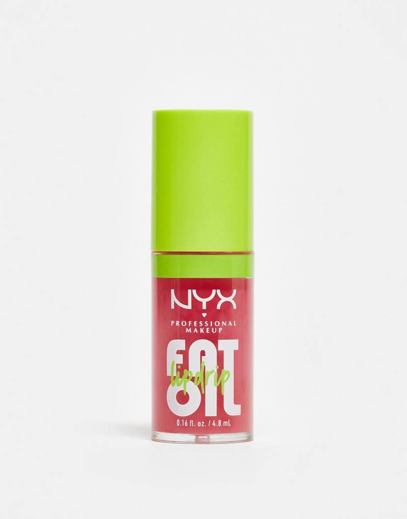 NYX Professional Makeup - Fat Oil Lip Drip - Lipgloss - Missed Call-Rosa von NYX Professional Makeup