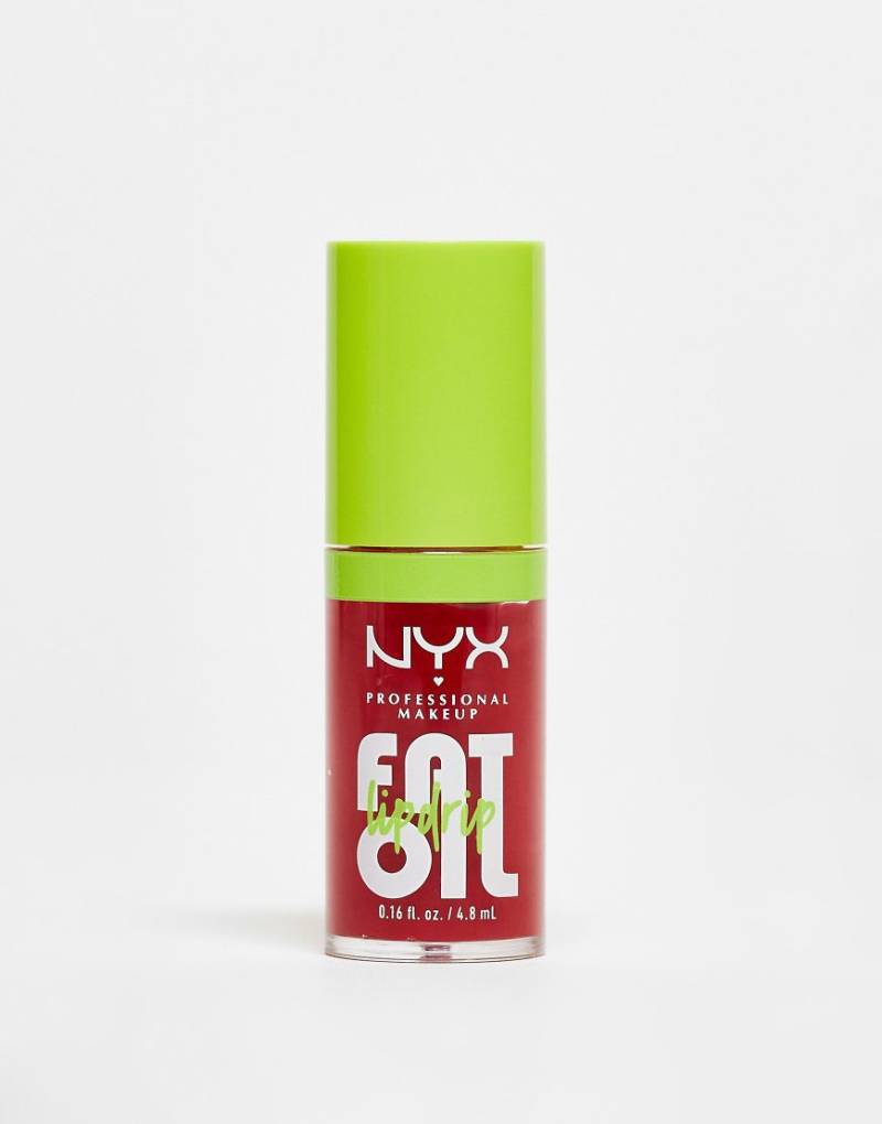 NYX Professional Makeup - Fat Oil Lip Drip - Lipgloss - Newsfeed-Rot von NYX Professional Makeup