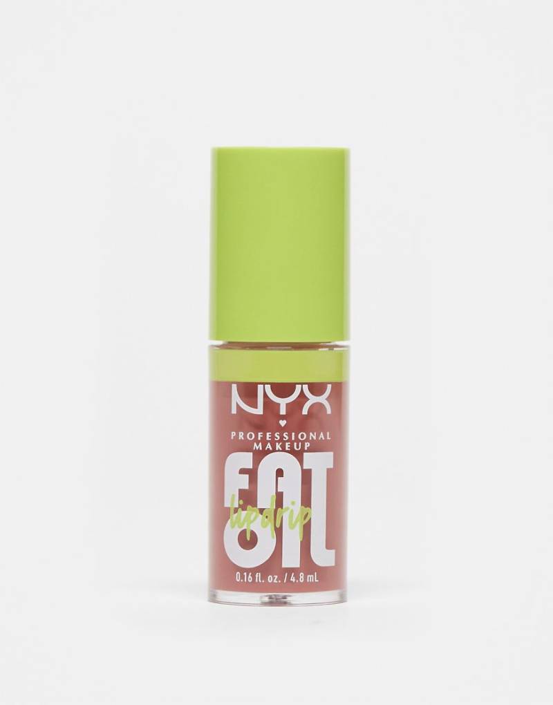 NYX Professional Makeup - Fat Oil Lip Drip - Lipgloss - Splash Of Cream-Neutral von NYX Professional Makeup