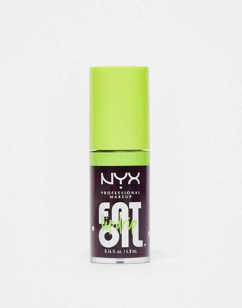 NYX Professional Makeup - Fat Oil Lip Drip - Lipgloss in der Farbe That's Chic-Lila von NYX Professional Makeup
