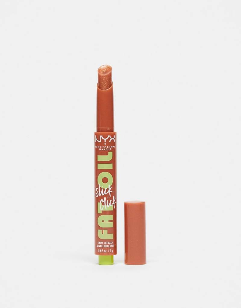 NYX Professional Makeup - Fat Oil Slick Click - Lippenbalsam - Hits Different-Neutral von NYX Professional Makeup