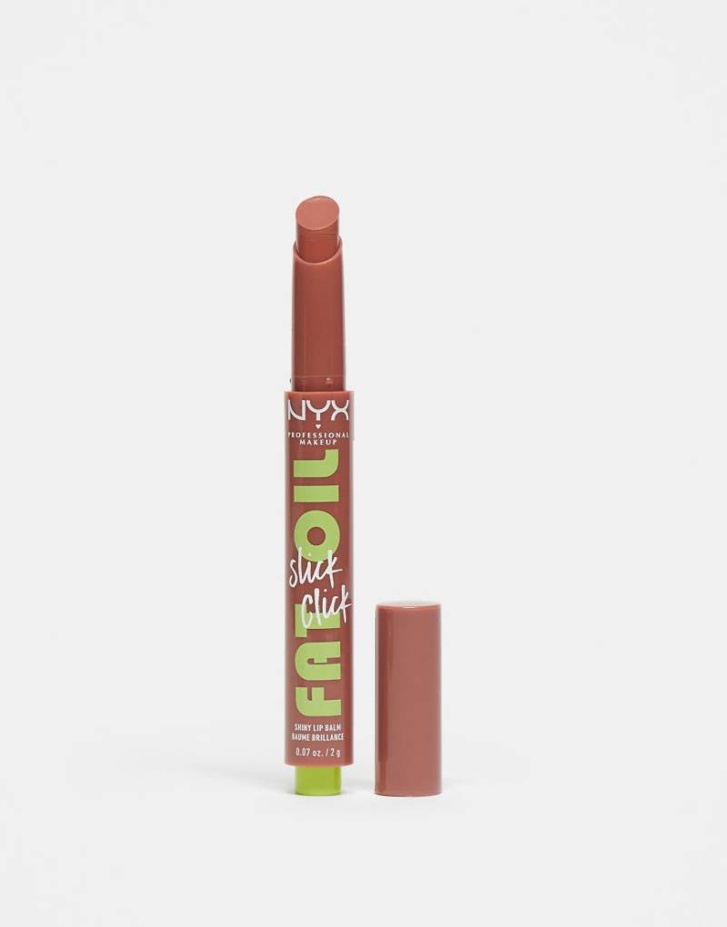 NYX Professional Makeup - Fat Oil Slick Click Lippenbalsam - Link In My Bio-Neutral von NYX Professional Makeup