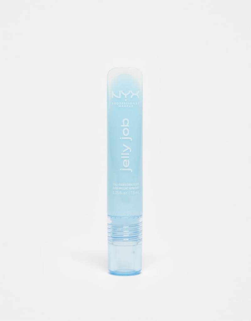 NYX Professional Makeup - Jelly Job - Glänzender Lipgloss - Jelly Frost-Blau von NYX Professional Makeup