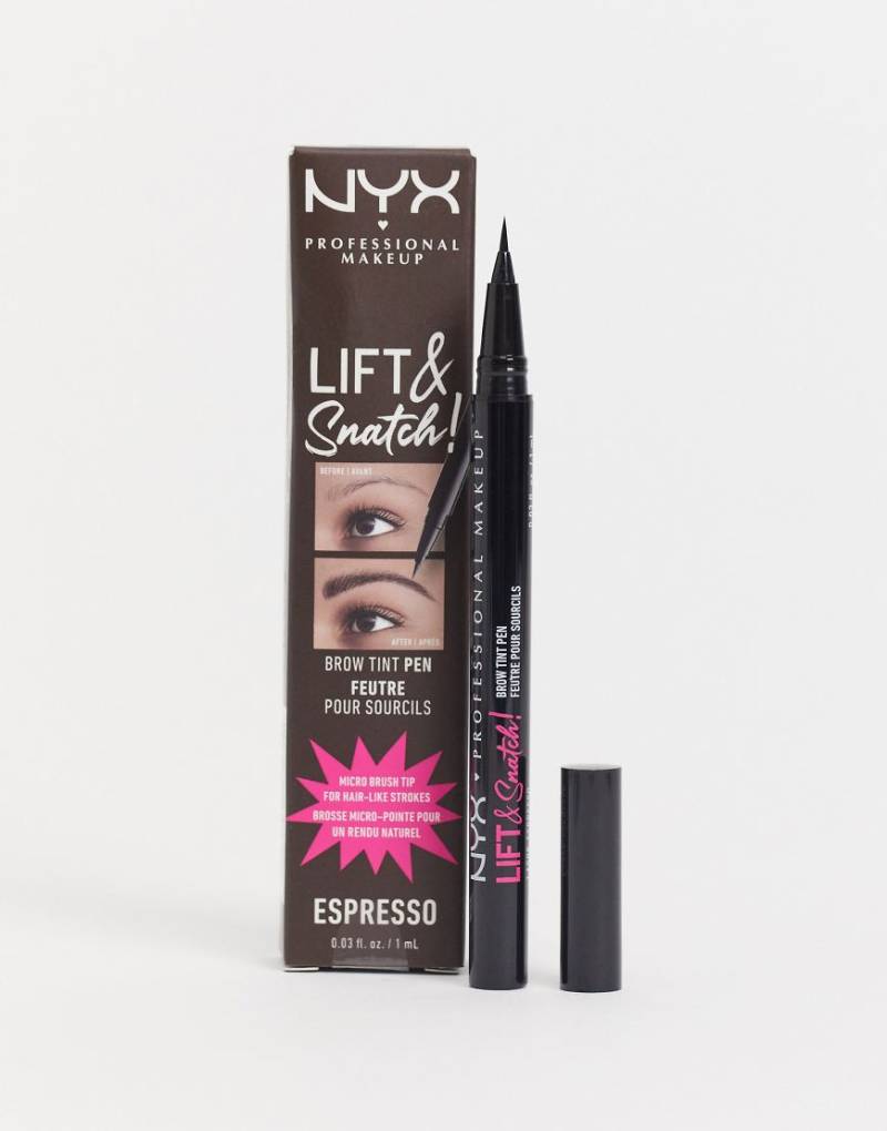 NYX Professional Makeup - Lift And Snatch- Brauenfarbstift-Schwarz von NYX Professional Makeup