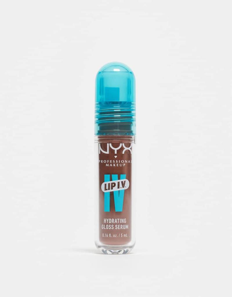 NYX Professional Makeup - Lip IV Gloss Stain, feuchtigkeitsspendender Lipgloss - Splash N Spice-Neutral von NYX Professional Makeup