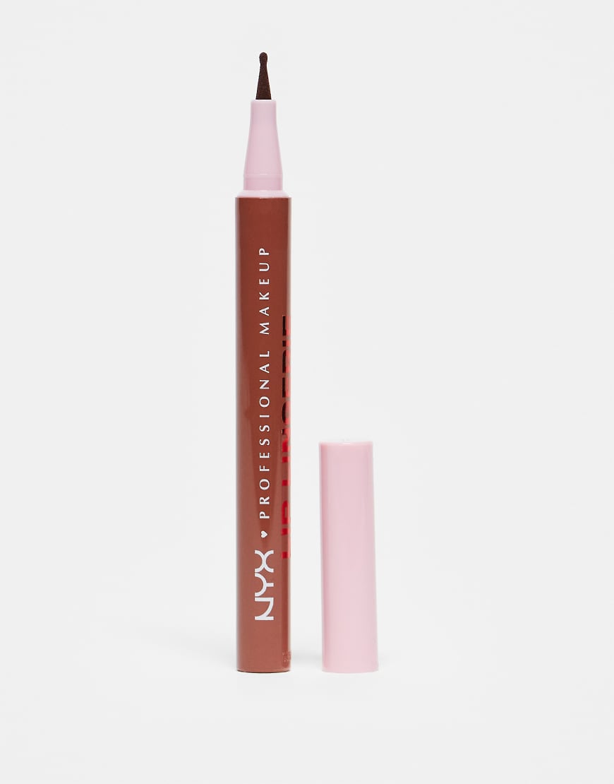 NYX Professional Makeup - Lip Lingerie Lip Liner Stain - Lippenkonturenstift - Naughty Nude-Neutral von NYX Professional Makeup