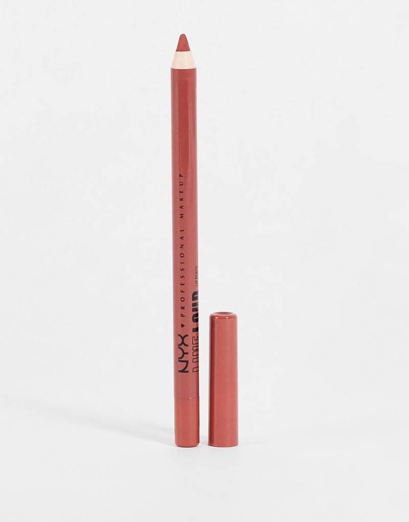 NYX Professional Makeup - Longwear Line Loud - Matter Lippenkonturenstift in der Farbe Ambition Statement-Braun von NYX Professional Makeup