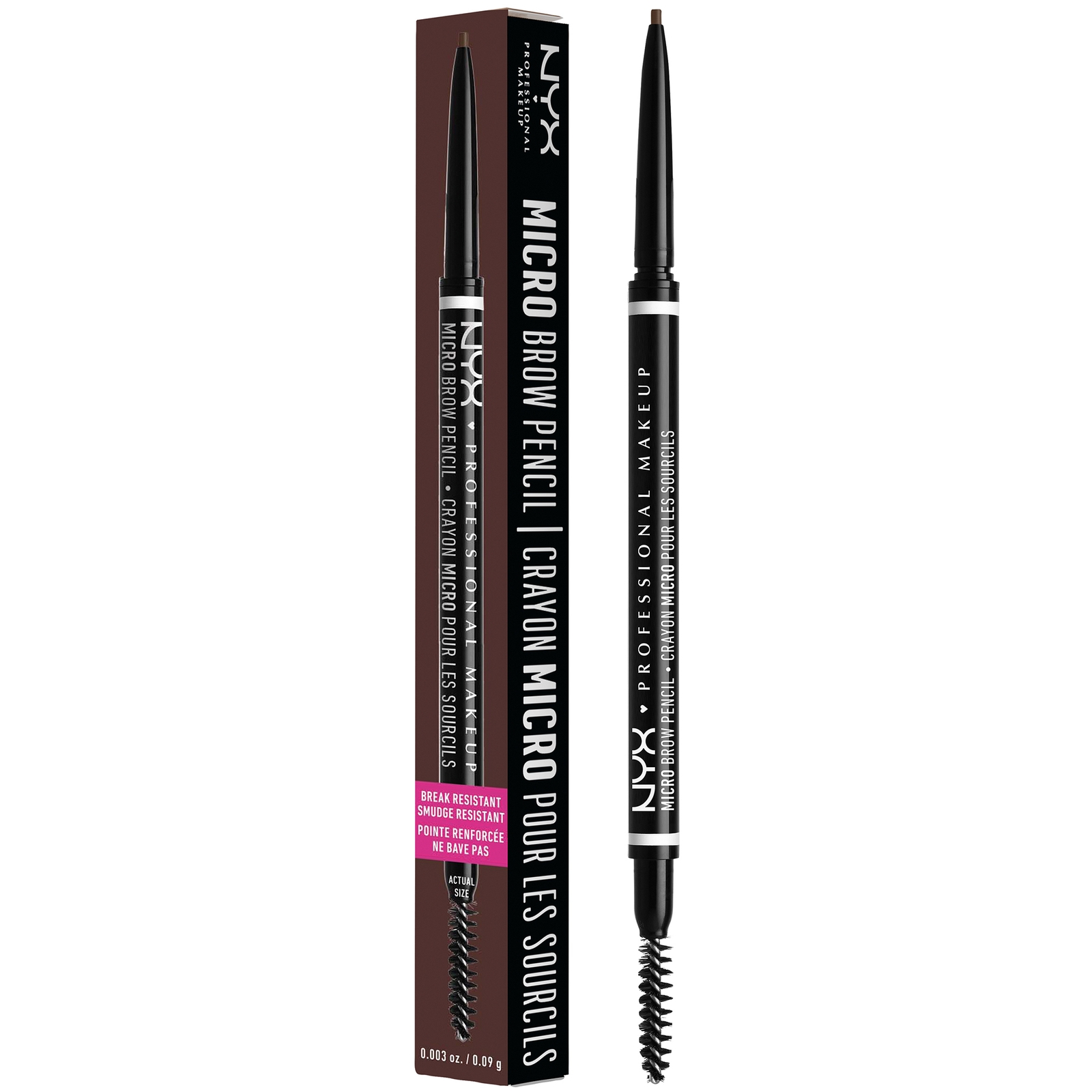 NYX Professional Makeup Micro Brow Pencil (Various Shades) - Brunette von NYX Professional Makeup