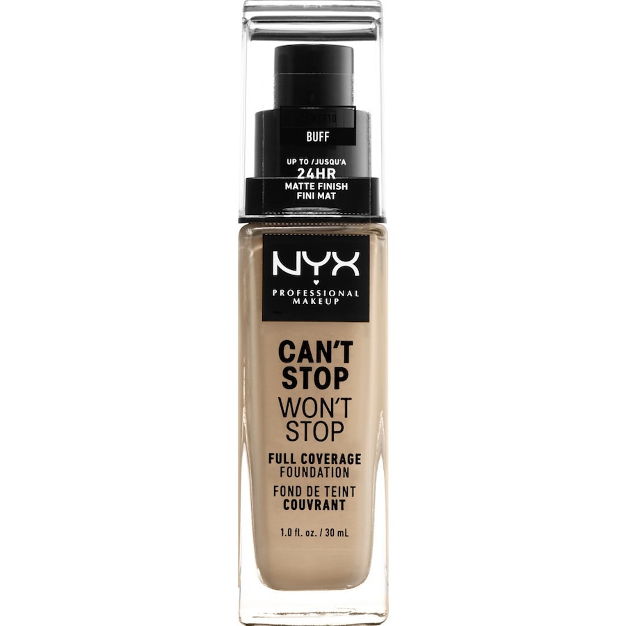 NYX Professional Makeup  NYX Professional Makeup Can't Stop Won't Stop 24-Hour Foundation 30.0 ml von NYX Professional Makeup