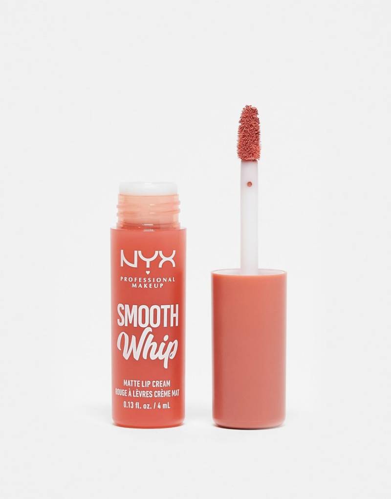 NYX Professional Makeup - Smooth Whip - Matte Lippencreme - Cheeks-Rosa von NYX Professional Makeup
