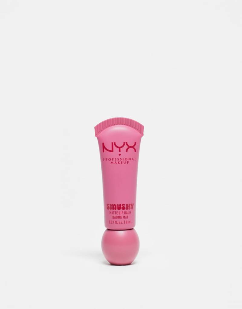 NYX Professional Makeup - Smushy - Matter Lippenbalsam - Swipe Sesh-Rosa von NYX Professional Makeup