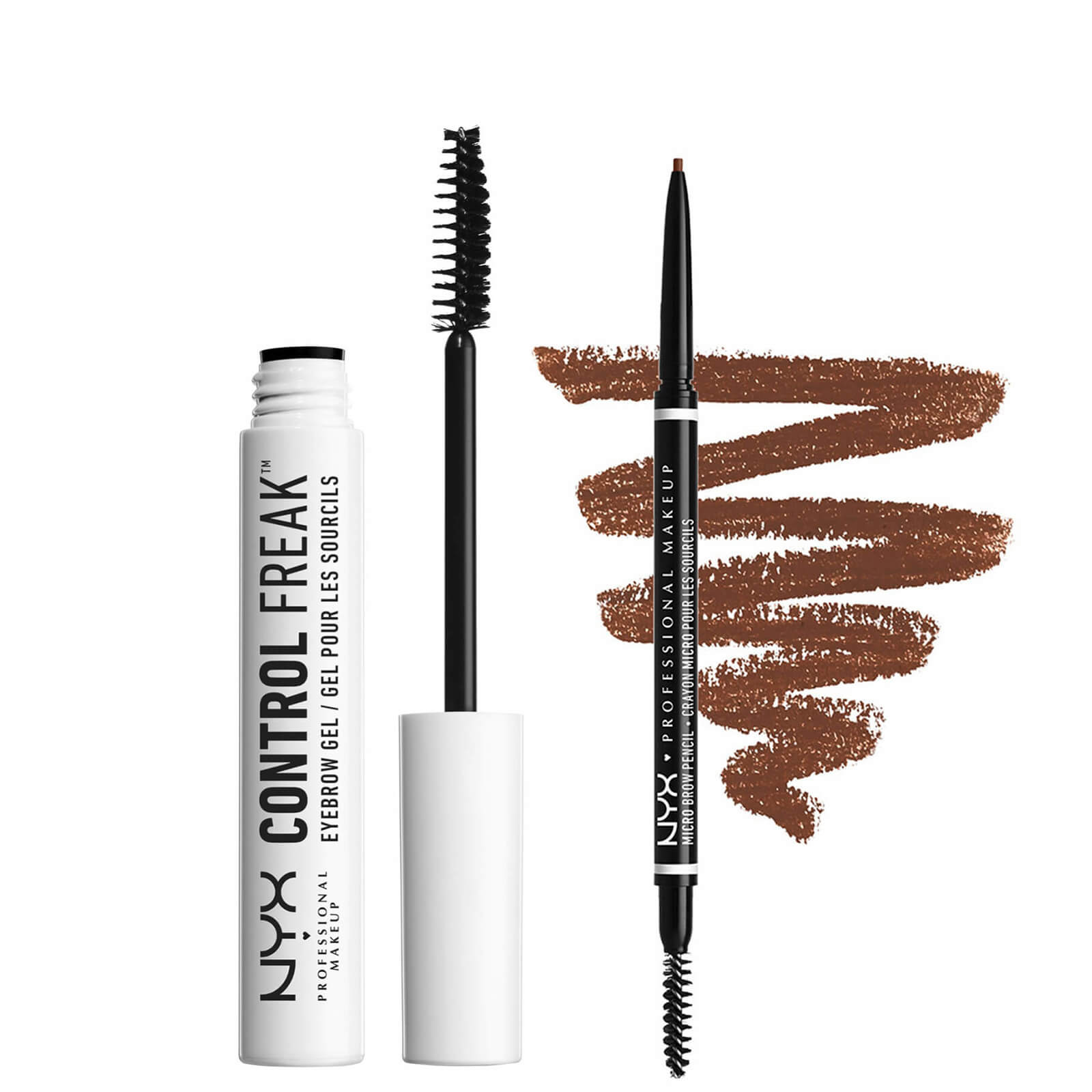 NYX Professional Makeup Tame and Define Brow Duo (verschiedene Farbtöne) - Chocolate von NYX Professional Makeup