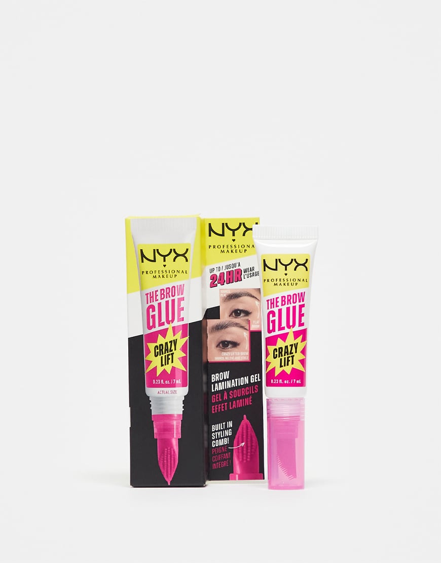 NYX Professional Makeup - The Brow Glue - Crazy Lift Lamination Gel - Augenbrauengel-Transparent von NYX Professional Makeup