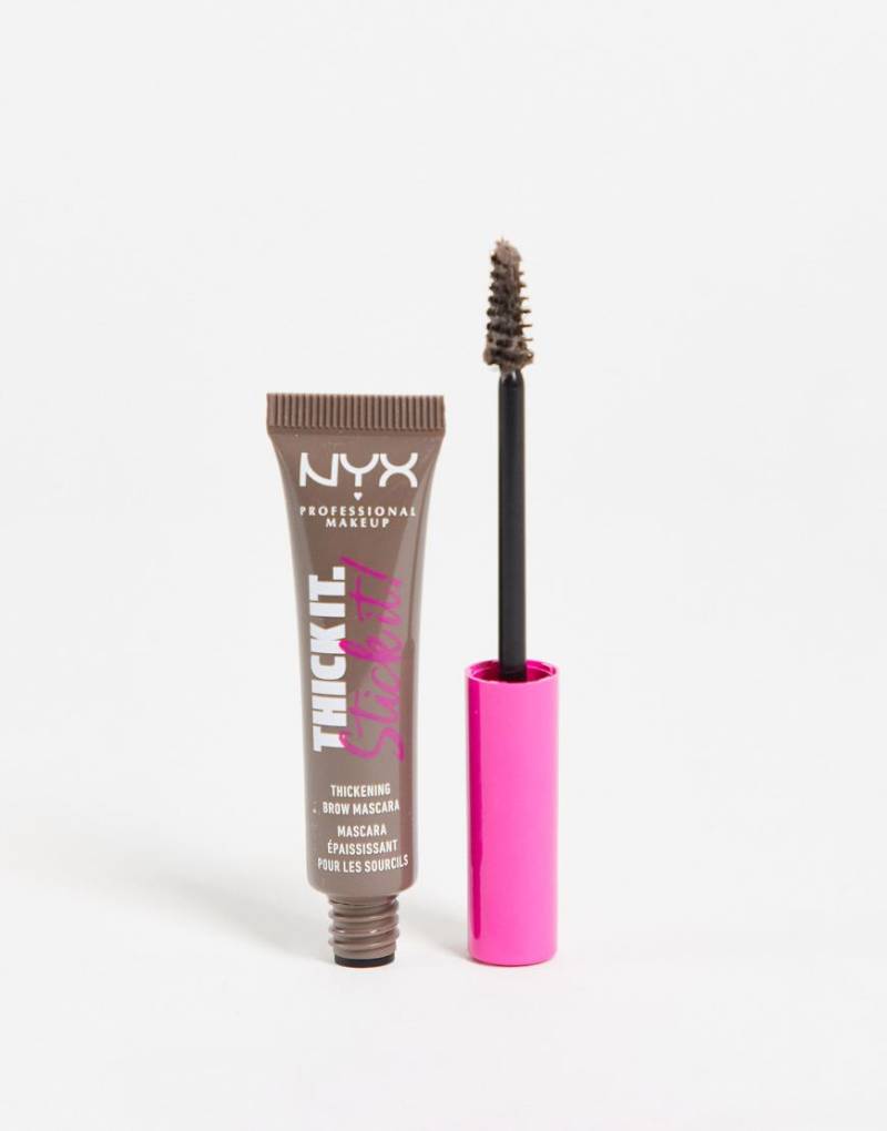 NYX Professional Makeup - Thick It Stick It! - Augenbrauengel-Braun von NYX Professional Makeup